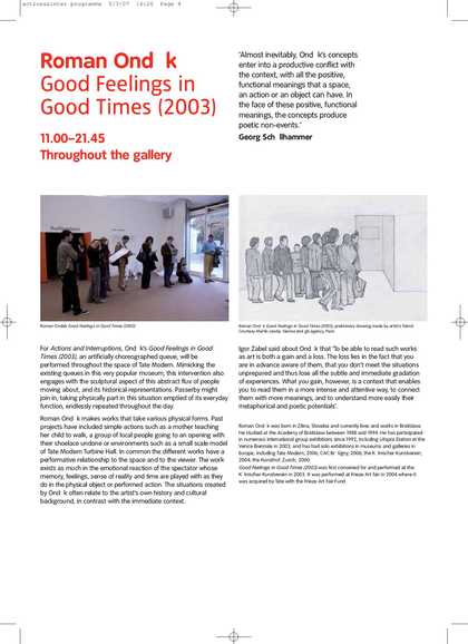 Actions and Interruptions programme notes p.4 of 6