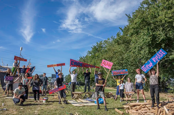 Temporary Commons - School for Civic Action at Roskilde Festival, image (c) Marie Rosenkrantz Gjedsted