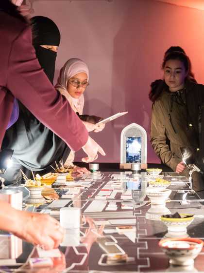 A group of participants in a QMUL project