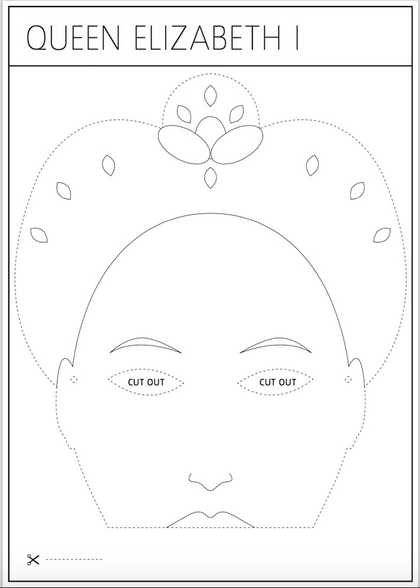 Mask template face
