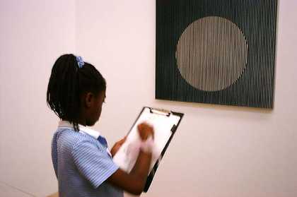 A direct encounter with artwork in the gallery provides an opportunity for drawing to be used as a critical tool to investigate the process of looking