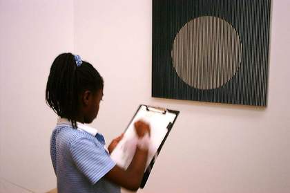 A direct encounter with artwork in the gallery provides an opportunity for drawing to be used as a critical tool to investigate the process of looking