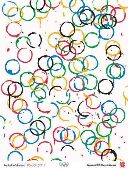 Rachel Whiteread LOndOn 2O12 London Olympic 2012 poster