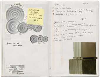 Rachel Whiteread Sketchbook featuring Untitled Vienna 1996