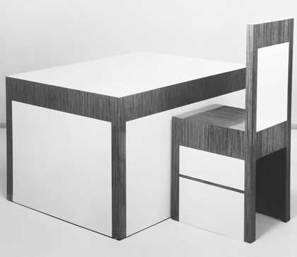 Richard Artschwager, Table and Chair 1963–4
