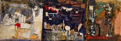 Paula Rego When We Had a House in the Country We’d Throw Marvellous Parties and Then We’d Go Out and Shoot Black People 1961