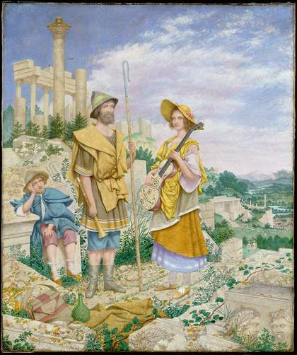 Richard Dadd Wandering Musicians  c.1878