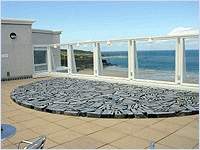 Richard Long Slate Atlantic 2002 Installation view at Tate St Ives 2002