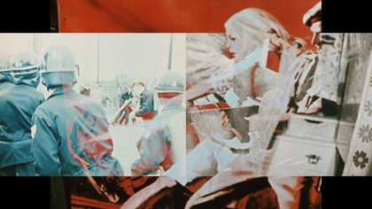 Toshio Matsumoto For My Damaged Right Eye 1968, film still