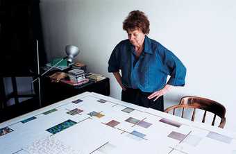 Bridget Riley planning layout for Tate exhibition