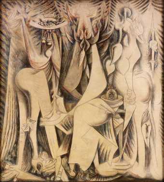 Wifredo Lam The Eternal Present (An Homage to Alejandro García Caturla) 1944 Museum of Art, Rhode Island School of Design (Providence, USA) © SDO Wifredo Lam