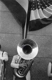 Robert Frank Political Rally Chicago 1956