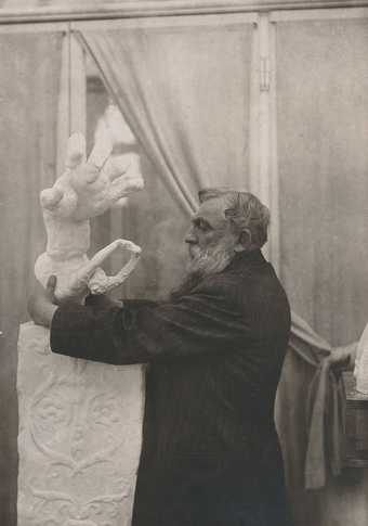 Photograph of Auguste Rodin
