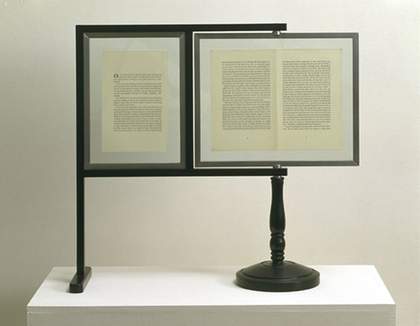 Rodney Graham Machine for Reading Lenz 1983–93