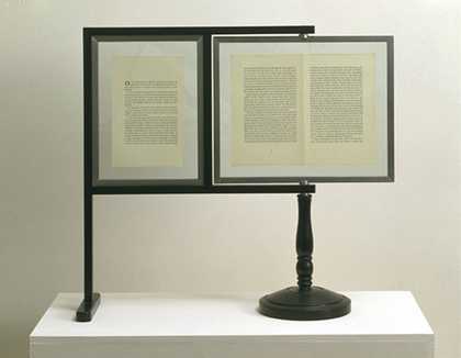 Rodney Graham Machine for Reading Lenz 1983–93