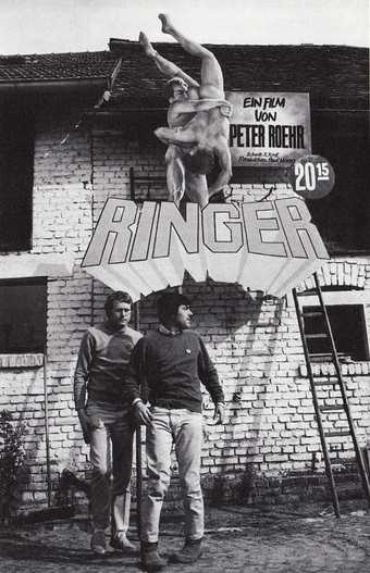 Still from Peter Roehr, Ringer, 1965 film screening at Tate Modern March 2013