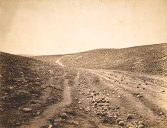 Roger Fenton The Valley of the Shadow of Death 1855