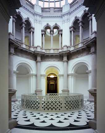 The Rotunda with new central staircase 