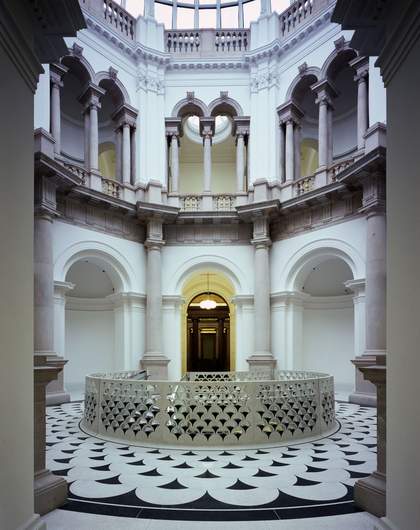 The Rotunda with new central staircase