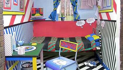 Lichtenstein inspired room