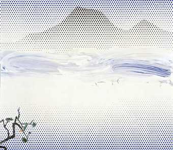 Roy Lichtenstein Landscape in Fog 1996
