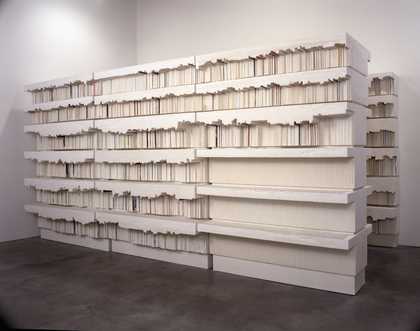 Rachel Whiteread Untitled (Book Corridors) 1998 © Rachel Whiteread