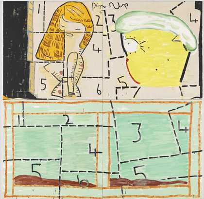 Rose Wylie Pin Up and Porn Queen Jigsaw