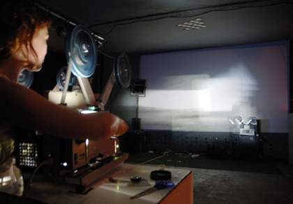 Sally Golding Live performance, Berlin Directors Lounge, Berlin 2010