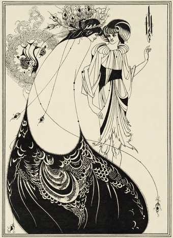  Image caption: Illustration for Oscar Wilde’s Salome 1893, The Peacock Skirt. Stephen Calloway. Photo: © Tate