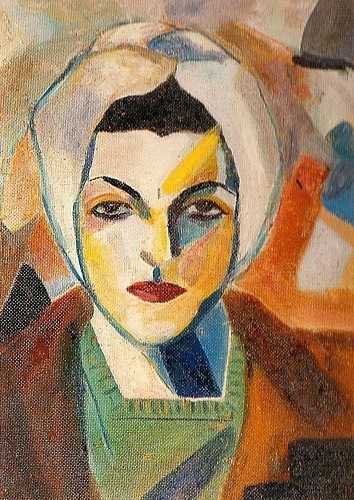 Saloua Raouda Choucair Self Portrait 1943