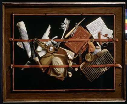 Samuel van Hoogstraten Trompe l'oeil 1666