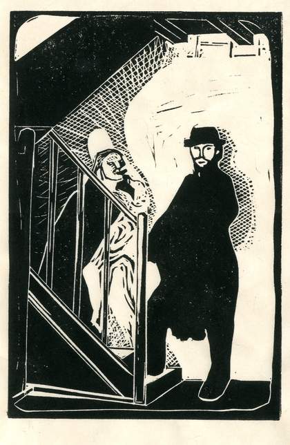 Samuel Shaw, Linocut (After The Doll’s House) 2015