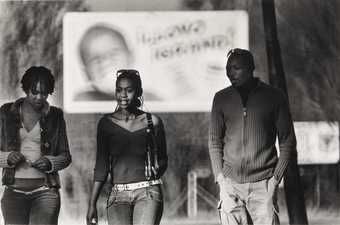 Santu Mofokeng, Street Scene – Rockville, c.2004, printed 2011, from the series Billboards, 1991–2009, gelatin silver print on paper, 30 x 45 cm