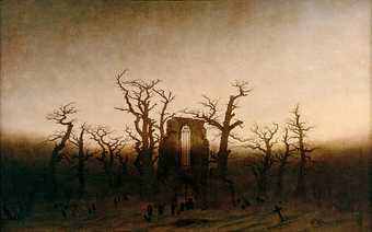 Caspar David Friedrich, The Abbey in the Oak Forest, 1809-1810