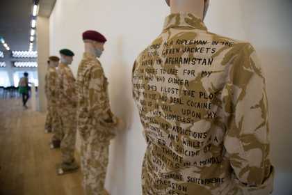 Long-time collaborator with ex-homeless artist and campaigner David Tovey presents A Soldiers Story during the State of the Nation week.