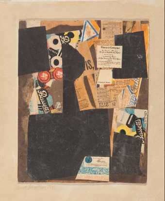 Kurt Schwitters Ohne Titel (This is to Certify that)