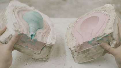 Opening the mould
