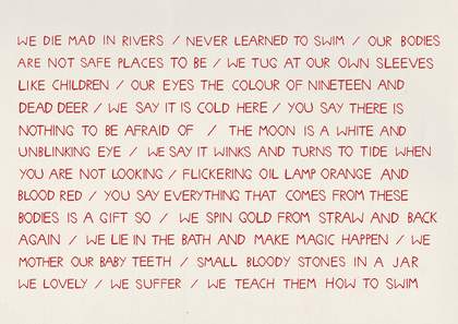 text-based response to ophelia