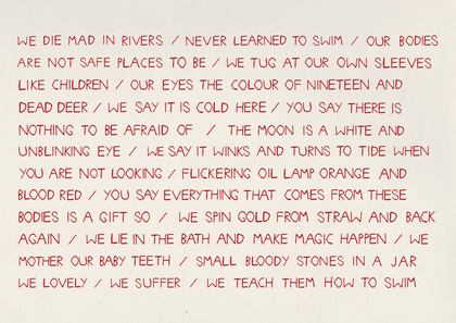 text-based response to ophelia