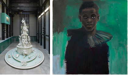 Kara Walker Fons Americanus  2019 Lynette Yiadom-Boakye A Passion Like No Other 2012 