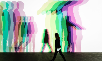 Olafur Eliasson artwork Your uncertain shadow 