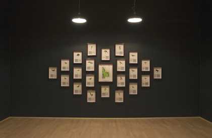 Jamie Shovlin installation view 2