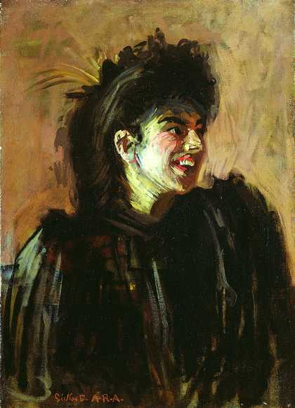 Walter Sickert The Blackbird of Paradise
