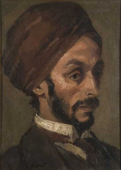 Walter Sickert Portrait of an Afghan Gentleman c.1895