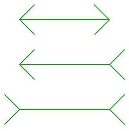A simple diagrammatic representation of the psychology of perception