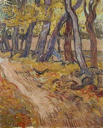 Vincent van Gogh Path in the Garden of the Asylum 1889 Kröller-Müller Museum, Otterlo, The Netherlands