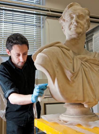 Trainee in the Skills for the Future training programme at Tate