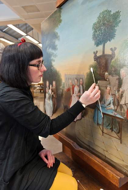 Trainee on the Skills for the Future training programme at Tate