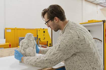 Trainee on the Skills for the Future training programme at Tate