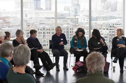 Suzanne Lacy, workshop leading up to Silver Action 2013